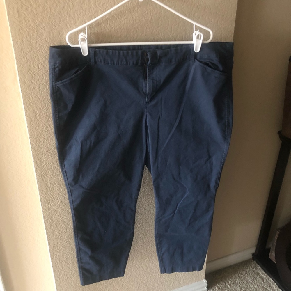 Navy Old Navy Pixie Pants